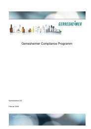Gerresheimer Compliance Programm