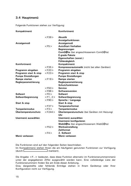 5 Schnittstellenmodule (RS232/SERIAL, ComG@te und ... - HUBER