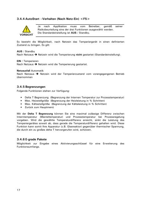 5 Schnittstellenmodule (RS232/SERIAL, ComG@te und ... - HUBER