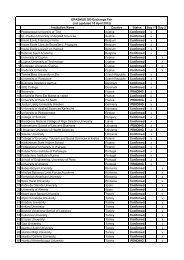 GO-Exchange Education Fair List (updated 10 April ... - Eracon.info