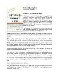 National Sunday Law - A New You Ministry