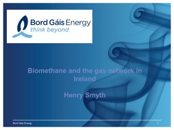 Henry Smyth, Bord Gais. - Enterprise Europe Ireland