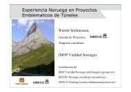 Experiencia Noruega en Proyectos Emblematicos de ... - ITS Chile