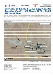 Overview of Emsaed, Libya-Egypt Border Crossing Facility ... - Maps