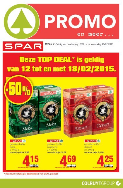 Spar folder 12 t/m 25 februari 2015
