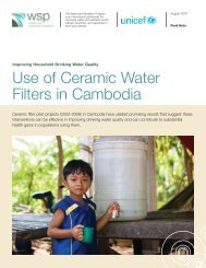 Use of Ceramic Water Filters in Cambodia - GreenNexxus