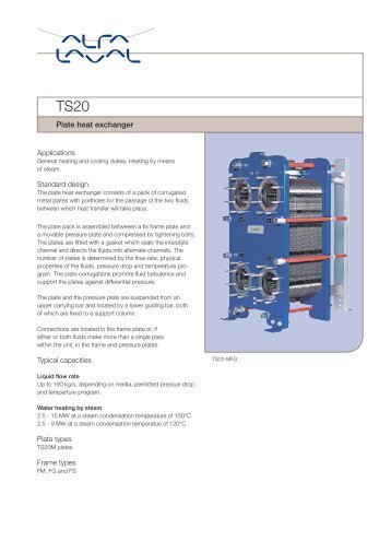 Plate heat exchanger - Meritum