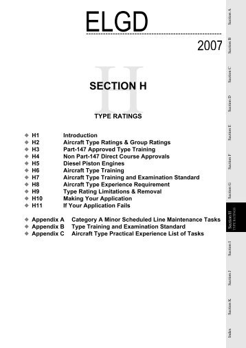 Section H - (193Kb) Type Ratings - Helitavia