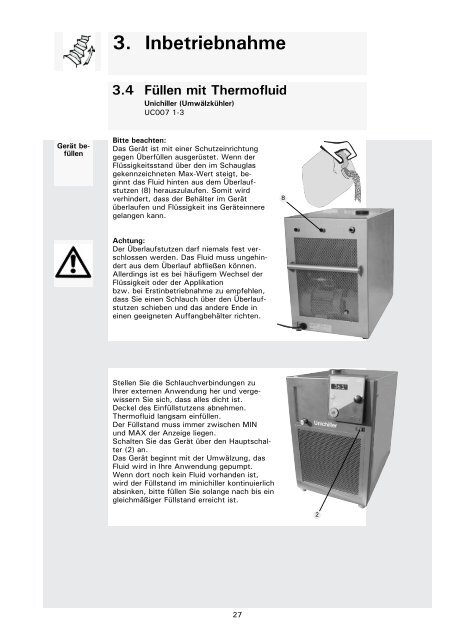 4. Temperierung via Regler 4.3 Voreinstellungen ändern - HUBER