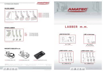 Labber for symaskiner - Amatec