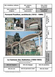 Le hameau des Sablettes - Fernand Pouillon