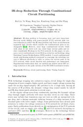 IR-drop Reduction Through Combinational Circuit ... - ResearchGate