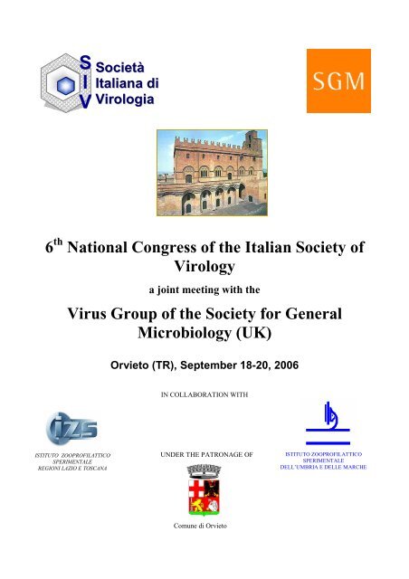 6 National Congress of the Italian Society of Virology Virus Group - SIV