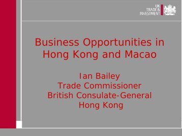 Business Opportunities in Hong Kong and Macao - Emita