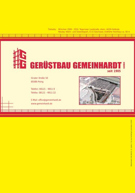 100 Jahre Gerüstbau Gemeinhardt GmbH