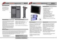 MCQ 6 MCQ 6 - GRAF-SYTECO Visualisierungstechnik