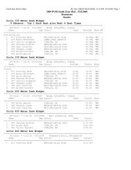 South Full Results