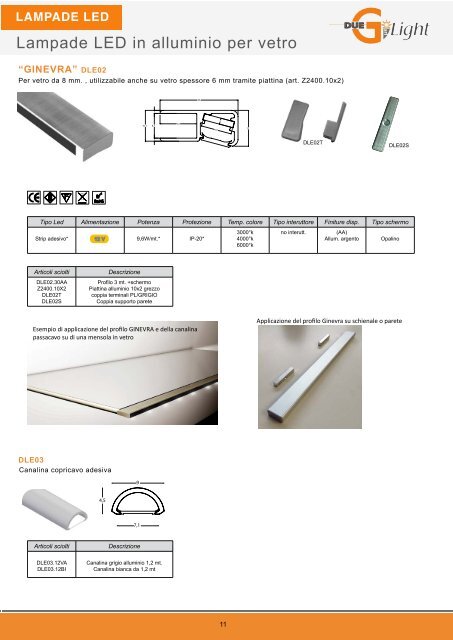 Catalogo LED SOLUTIONS 2013 - Duegisrl.eu