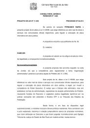 CONSULTORIA JURÃDICA PARECER NÂº 1.563 PROJETO DE LEI ...