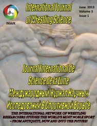 the effect of emotions among different sports ... - INWR Wrestling