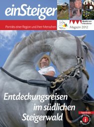 Frankenmagazin südlicher Steigerwald - einSteiger 2012