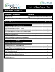 Technical Specification Data - Ricoh USA