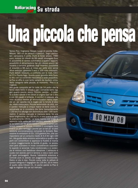 Nissan Pixo - Italiaracing