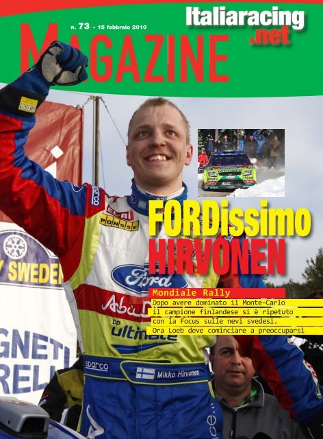 Mondiale Rally - Svezia - Italiaracing
