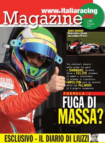 ESCLUSIVO - IL DIARIO DI LIUZZI - Italiaracing