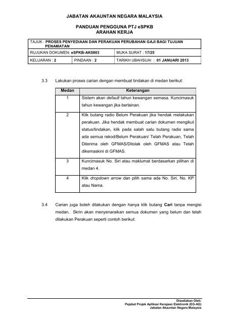 AK Penamatan Gaji - Jabatan Akauntan Negara Malaysia