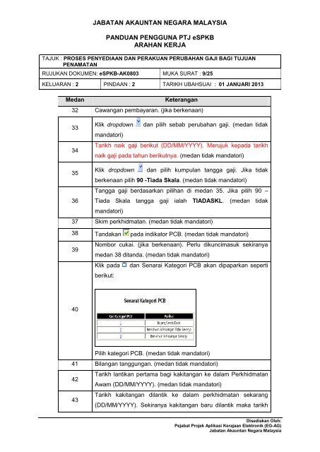 AK Penamatan Gaji - Jabatan Akauntan Negara Malaysia