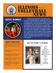 ILLINOIS VOLLEYBALL NEWS - Coal City High School