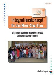 Integrationskonzept - Zusammenfassung zentraler Ergebnisse und ...