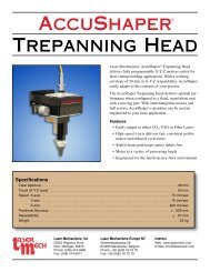 AccuShaper Trepanning Head 05 - Laser Mechanisms, Inc.