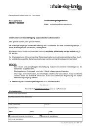 Hinweise und Antragsformular zur BeschÃ¤ftigung - Integrationsportal ...