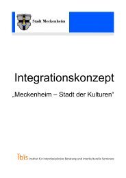 Integrationskonzept der Stadt Meckenheim - Integrationsportal rhein ...