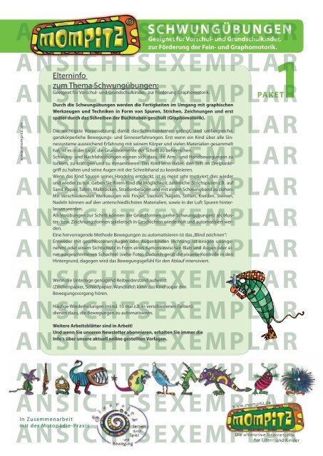 ANSICHTSEXEMPLAR ANSICHTSEXEMPLAR ... - Mompitz