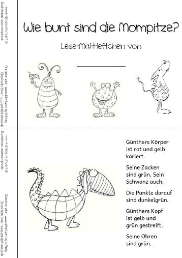 Leseheftchen 1 - Mompitz