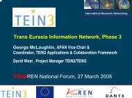 Trans Eurasia Information Network, Phase 3 - TEIN3