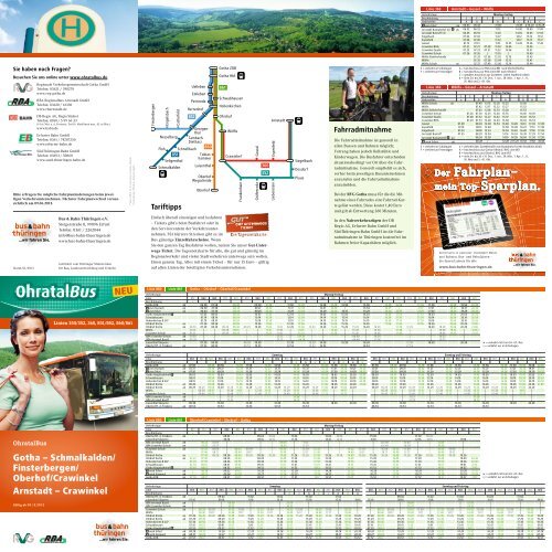 Fahrplan Bus ThÃ¼ringen