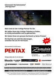 Teleskope - Foto Video Zumstein AG