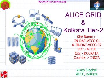 ALICE GRID & Kolkata Tier-2