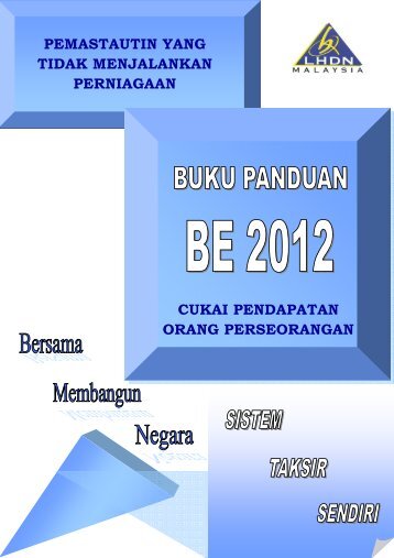 Nota Penerangan Borang Be 2012  newhairstylesformen2014.com