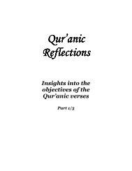 Quran Reflexions vol1 - Deen Research Center