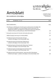 Amtsblatt 23 vom 13.06.2013 - Landratsamt UnterallgÃ¤u