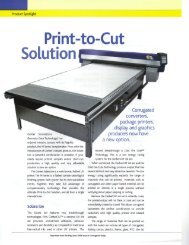 Print-to-Cut Solution - Gerber Innovations