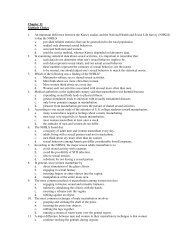 Chapter 11 Multiple Choice 1. An important difference between the ...