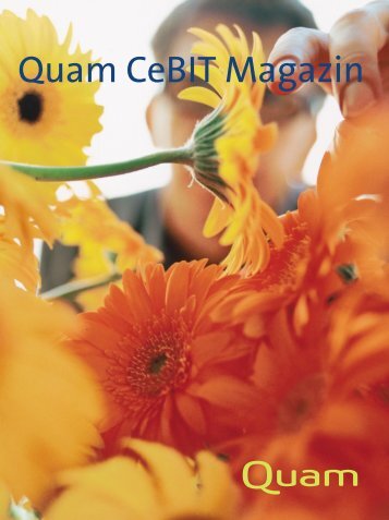 Quam CeBIT Magazin - THE FOUNDERS