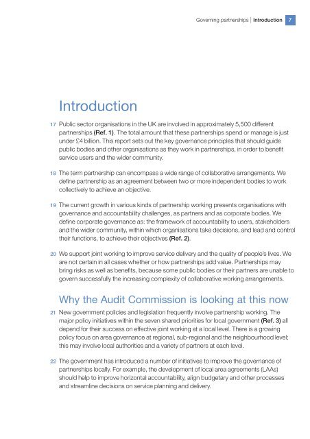 Bridging the accountability gap - Audit Commission