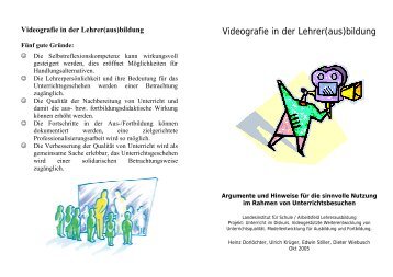 BroschÃ¼re - Zentren fÃ¼r schulpraktische Lehrerausbildung auf ZfsL ...